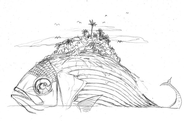 Синдбад мореход рыба остров