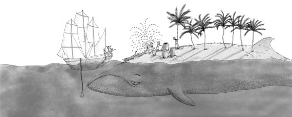 Первое путешествие Синдбада морехода рисунок