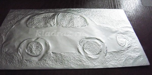 Тиснение из фольги для детей