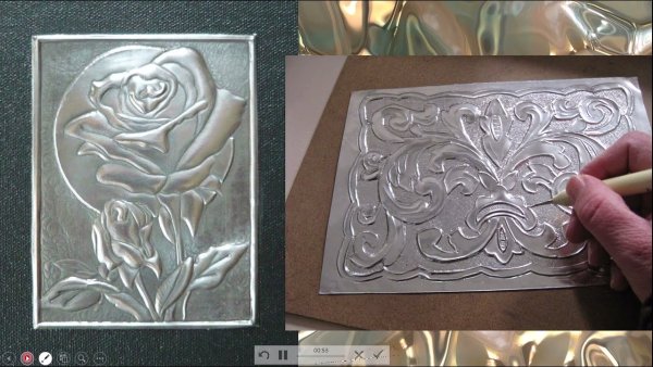 Тиснение по фольге 7 класс