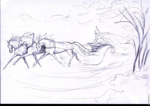 Иллюстрации к рассказу метель Пушкина