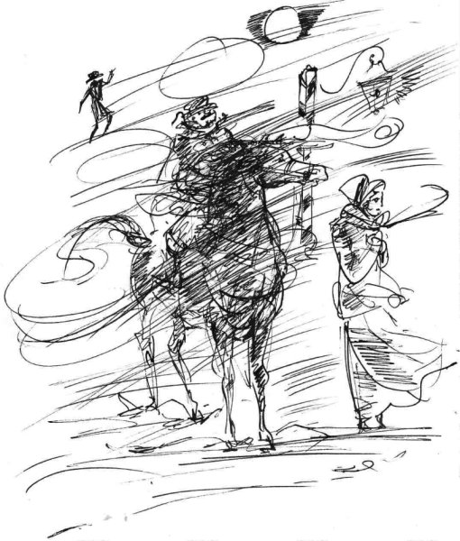 Иллюстрации к повести Пушкина метель