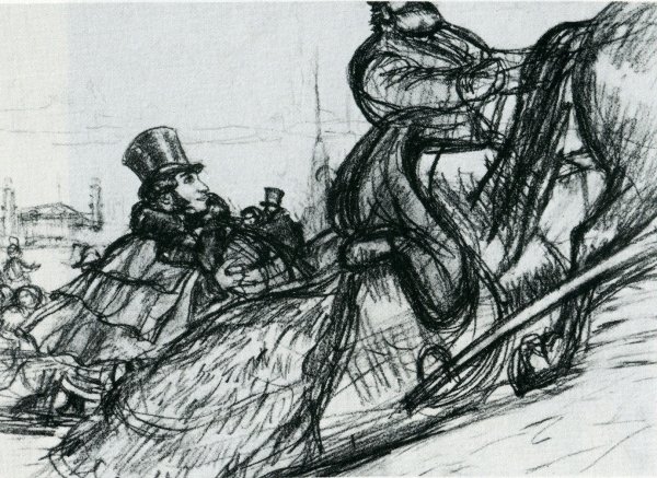 Зарисовки Пушкина пейзажи