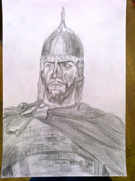 Александр Невский портрет