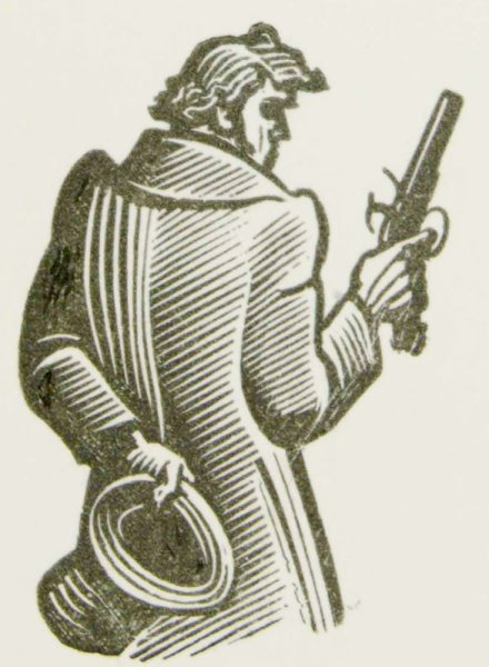 Пушкин и Дантес на дуэли в карандаше