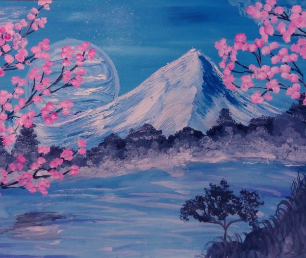 Картины гуашью