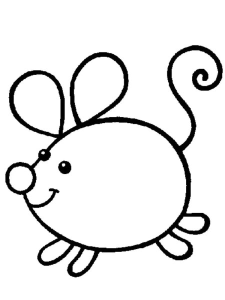 Цыпленок раскраска для детей