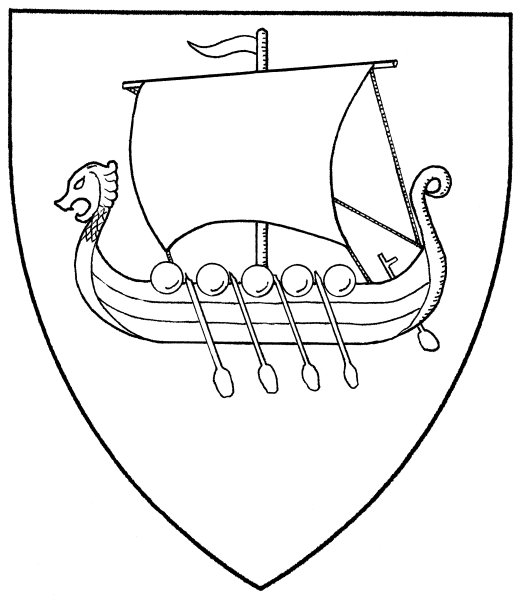 Нарисовать корабль викингов Драккар