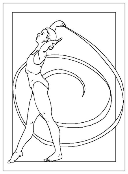 Олимпийские игры рисунок