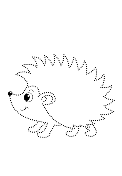 Раскраска мышка