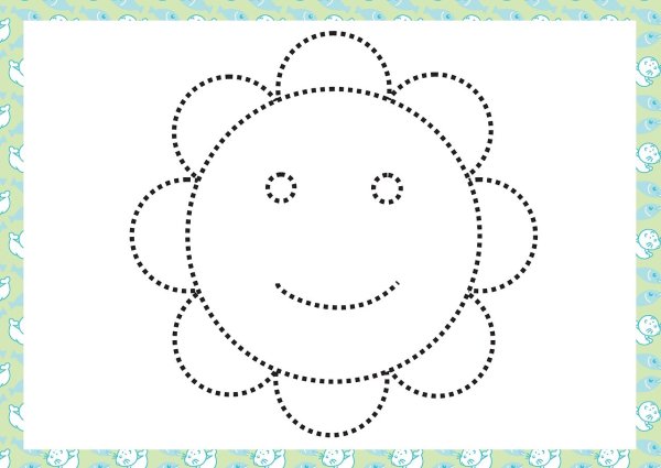 Рисование по контуру