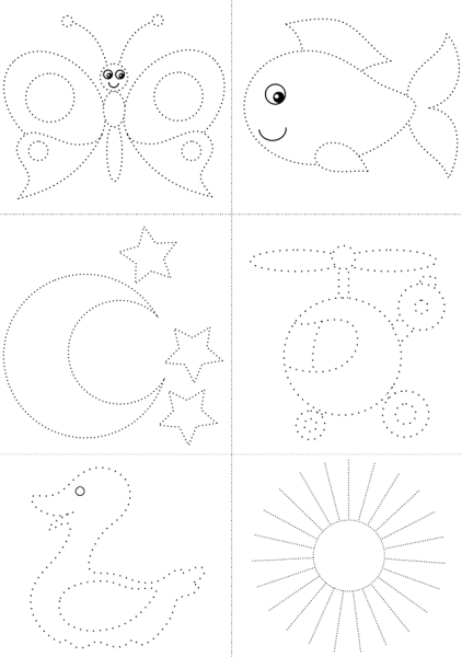 Графомоторика рыбки