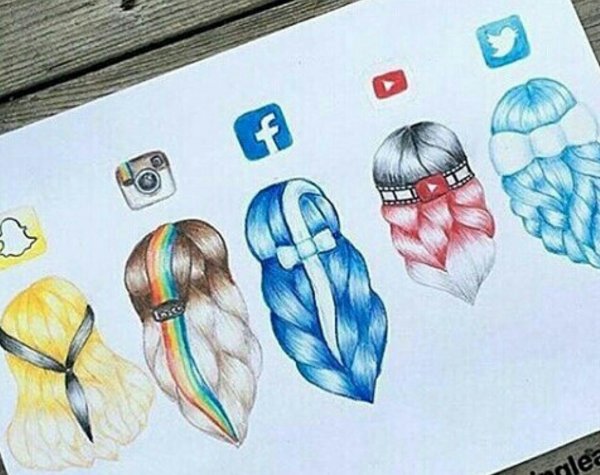 Рисунки для срисовки лёгкие