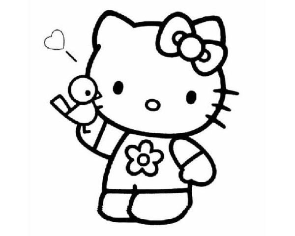 Раскраски для девочек легкие