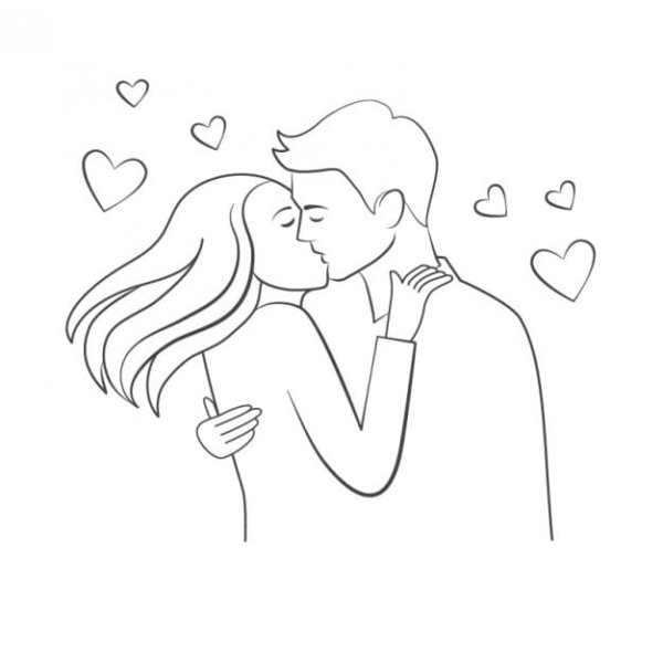 Рисунок люблю