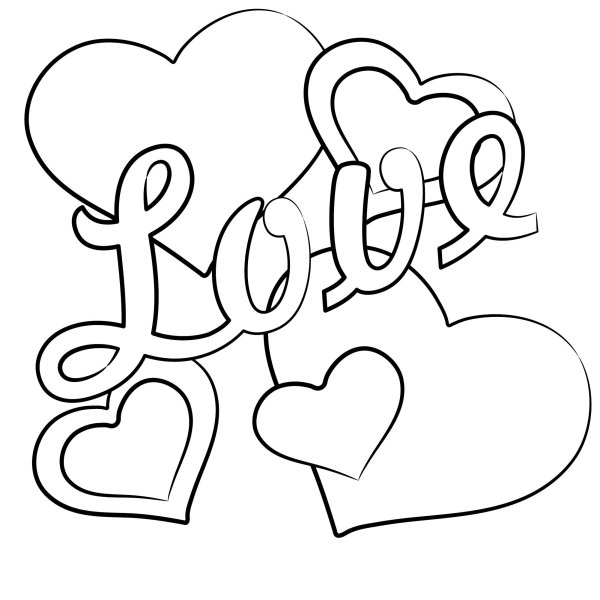 Рисунки влюбленных