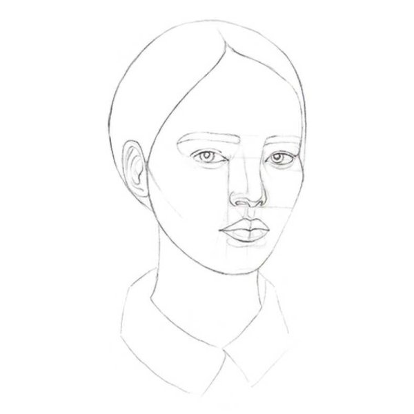 Портрет человека легкий