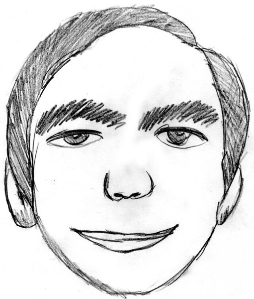 Рисунки для срисовки лица