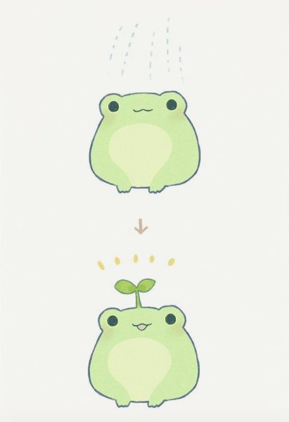 Милые рисуночки лягушек