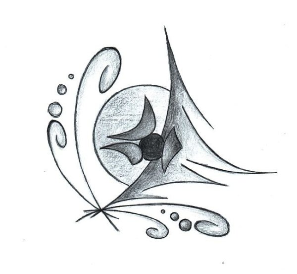 Абстрактная композиция легко