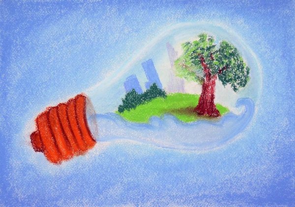 Рисунок на тему фантазия легкий