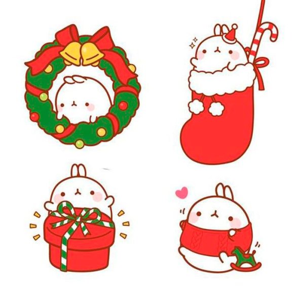 Крутые новогодние рисунки