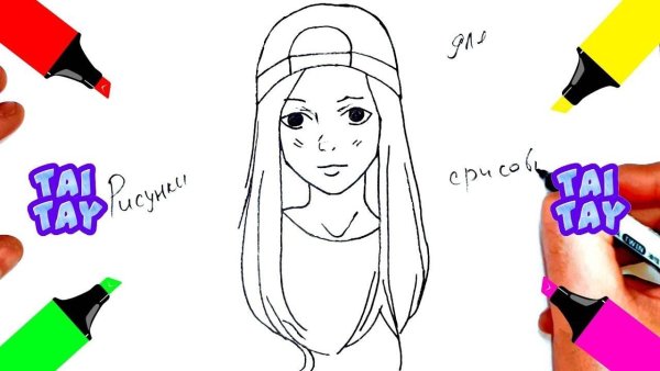 Тату смайлик эскиз