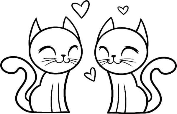 Как рисовать котенка поэтапно для детей