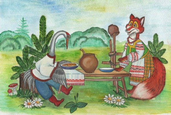 Телега с мешками зерна