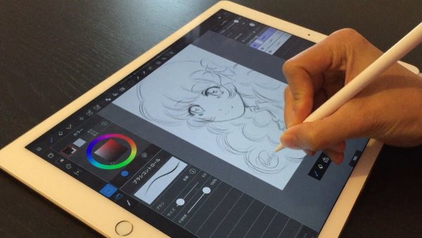 Планшет с Apple Pencil ам