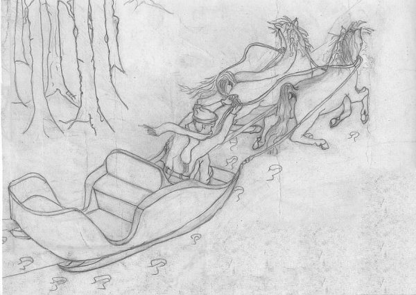 Нарты рисунок