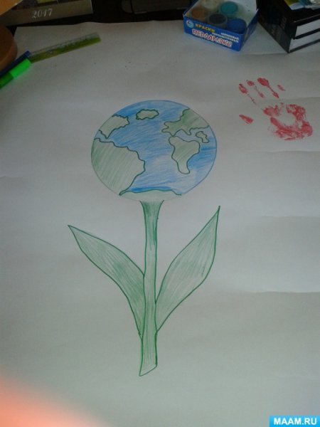 Плакат берегите растения 3