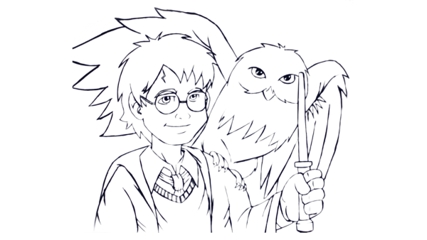 Чиби герои Гарри Поттера