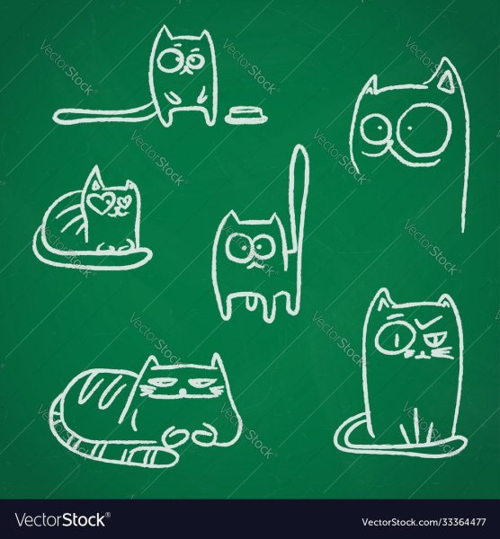 Рисунки мелом на доске легкие