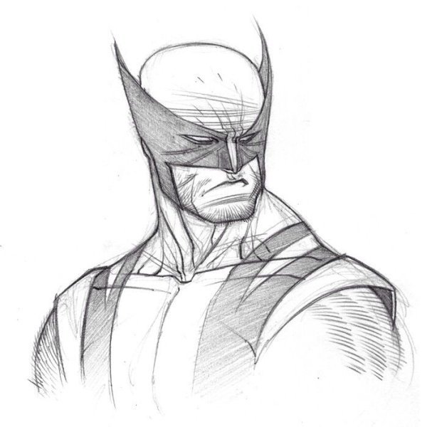 Рисунки Марвел карандашом легкие