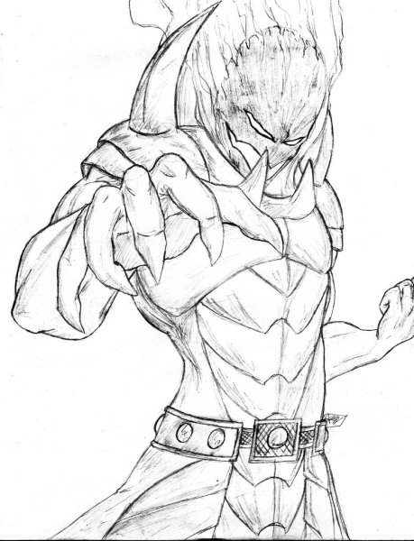 Тату черная пантера Марвел