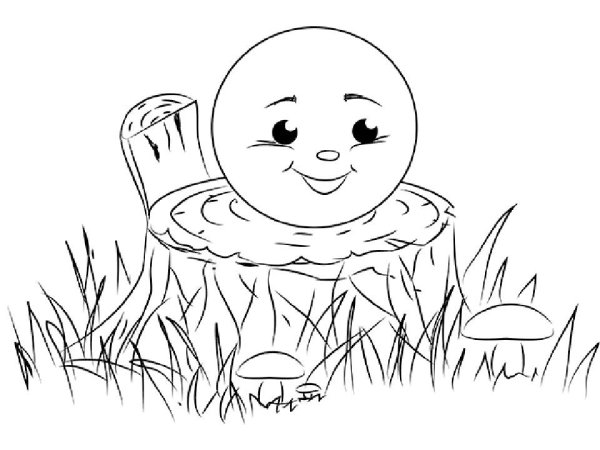 Баба Яга рисунок