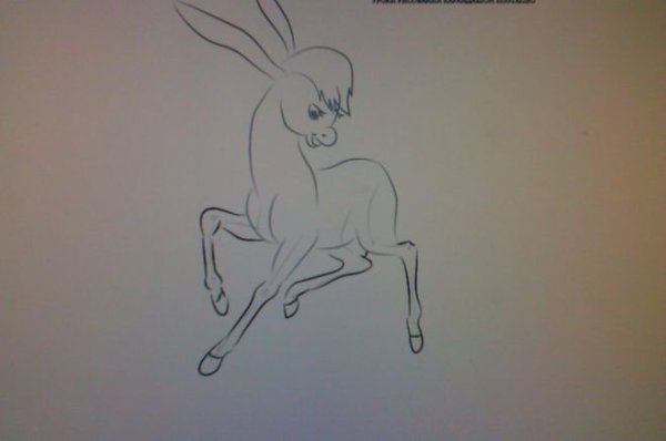 Конек горбунок для срисовки