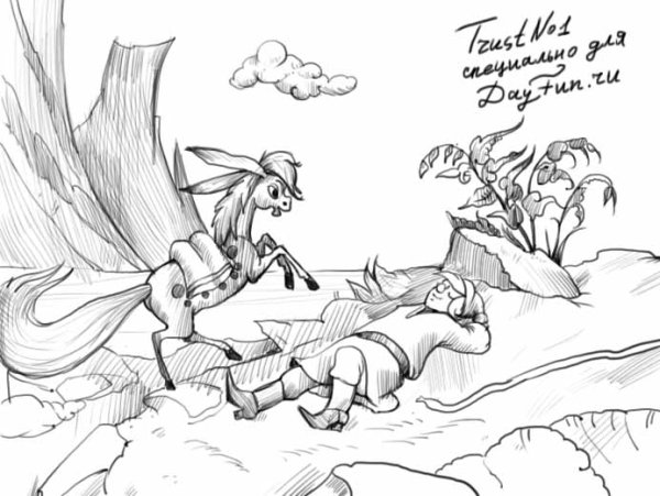 Рисование конек горбунок в подготовительной группе