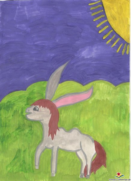 Рисование с детьми конек горбунок