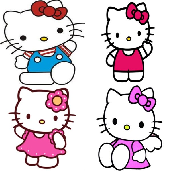 Нарисовать Хелло Китти