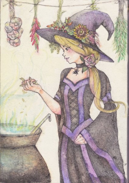 Ведьмочка травница