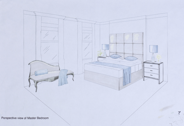 Кровать перспектива