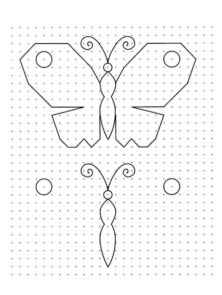 Рисунок по клеточкам для детей