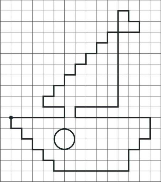Задания по клеткам для дошкольников
