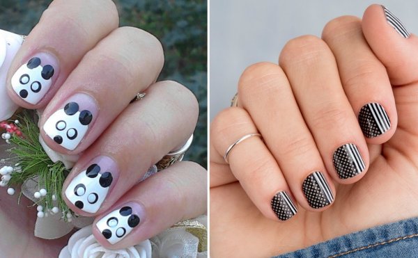 Дизайн ногтей детский легкий