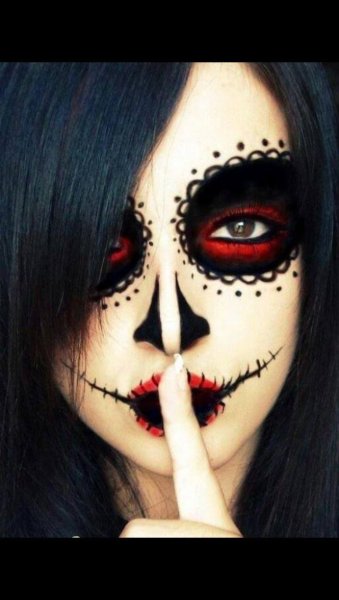 Аквагрим к Хэллоуину