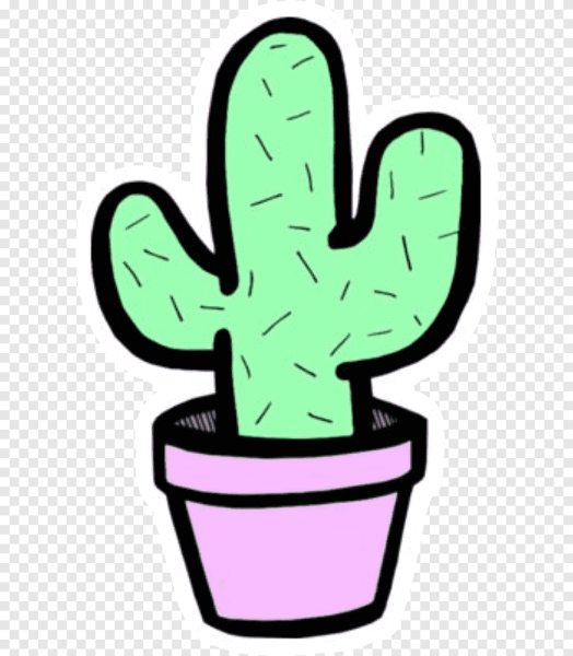 Кактус для срисовки