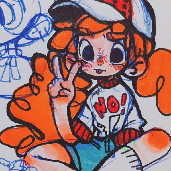 Инди КИД рисунки для срисовки