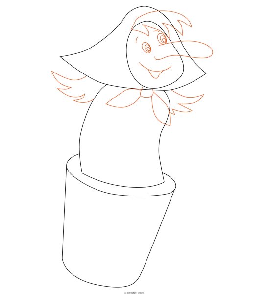 Литературные герои баба Яга